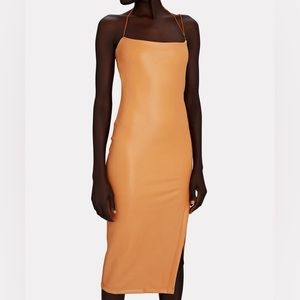 Alix NYC Rocco Vegan Leather Midi Dress